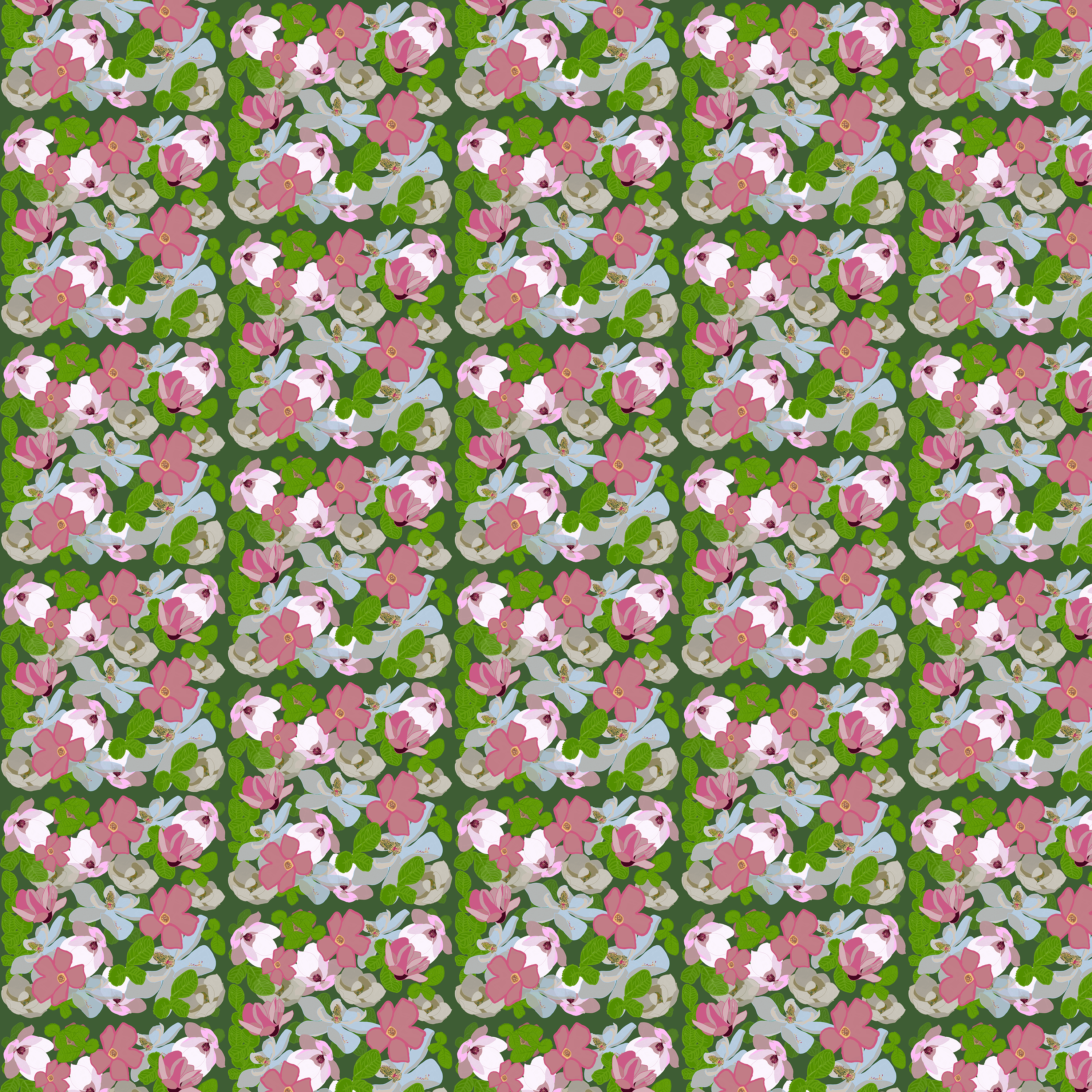 "Love letter Savannah" Surface Design Pattern