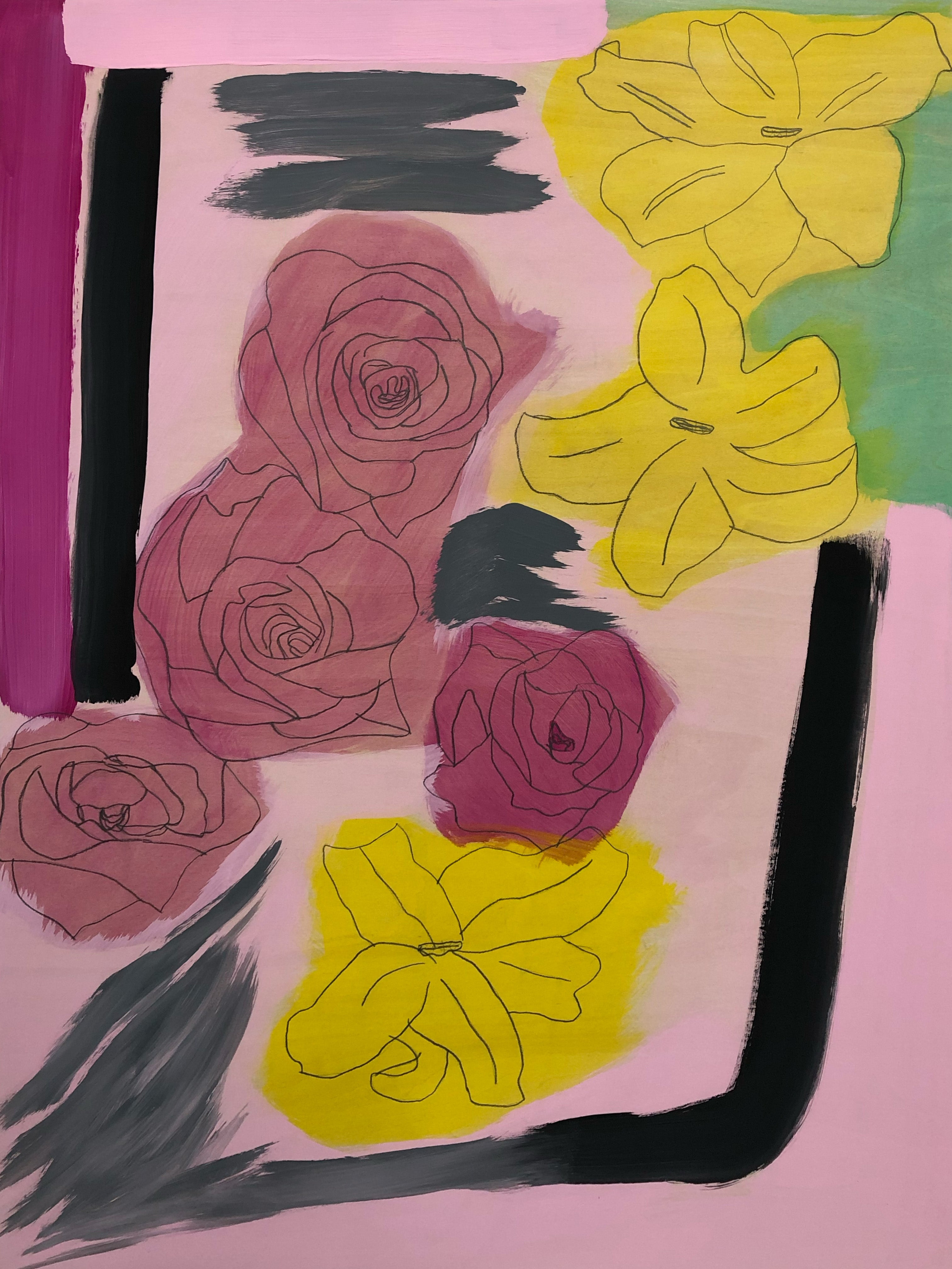 "Anthophile" Original Painting
